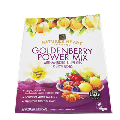 Durable 3 Side Seal Flat Pouch Printed Plastic Packaging Bags  ISO 9001 Approved