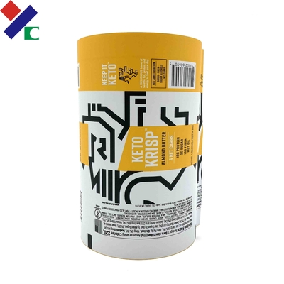 40 Microns Cold Seal Film Aluminum Foil Plastic Roll OPP / VMCPP For Chocolate Bar Packaging