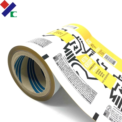 40 Microns Cold Seal Film Aluminum Foil Plastic Roll OPP / VMCPP For Chocolate Bar Packaging