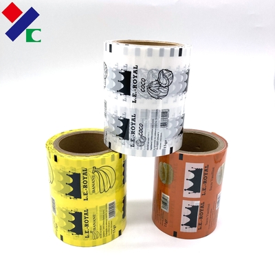 Flexible Plastic Sachet Metallic Food Packaging Film Roll Spice Powder Custom Printed