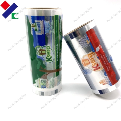 1000M Double Layer Foil Food Packaging Film Roll Crisps Potato Chips Printed Plastic Roll