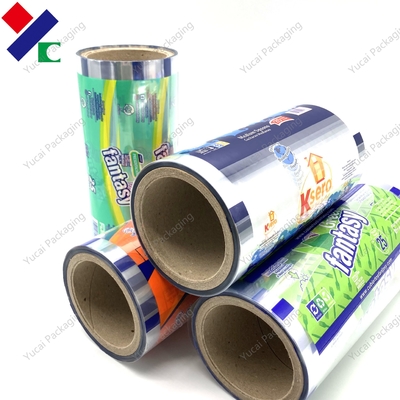 Candy OPP Plastic Roll Film Food Grade Custom Printing Snack Sachet Packaging
