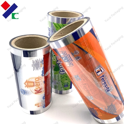 Candy OPP Plastic Roll Film Food Grade Custom Printing Snack Sachet Packaging