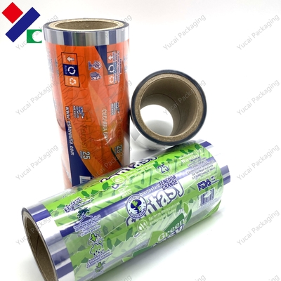 Candy OPP Plastic Roll Film Food Grade Custom Printing Snack Sachet Packaging