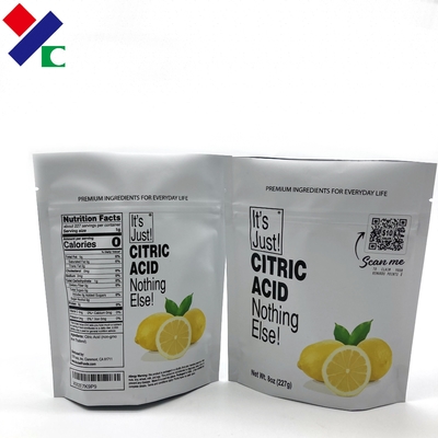 Pantone Food Grade Packaging Bag Self - Standing Up Pouch Aluminum Foil Inside