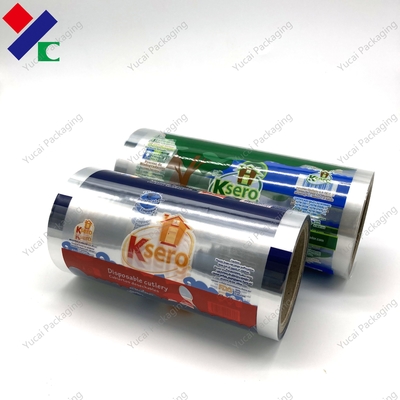 Bao bì thực phẩm tùy chỉnh Màng cuộn nhiều lớp được in cho bánh quy Nhựa Pet màng nhôm